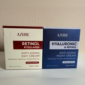 Azure Anti-Aging Day and Night Cream Set NWT